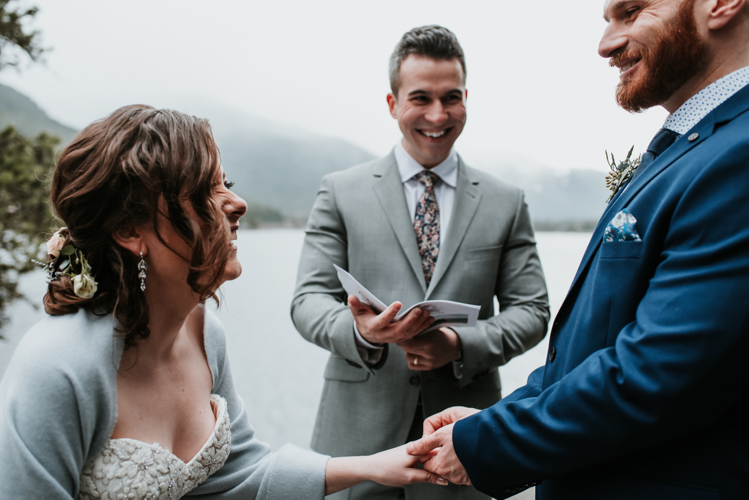 A Whistler elopement at the Stone Circle on Alta Lake