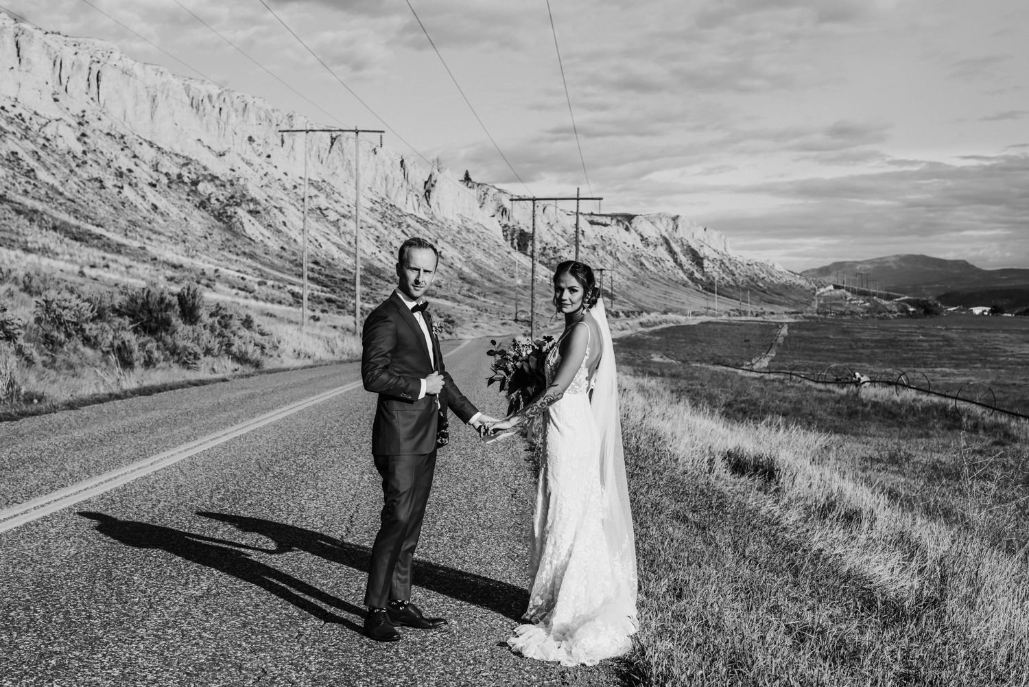 Okanagan BC Wedding Photography of Bride and Groom
