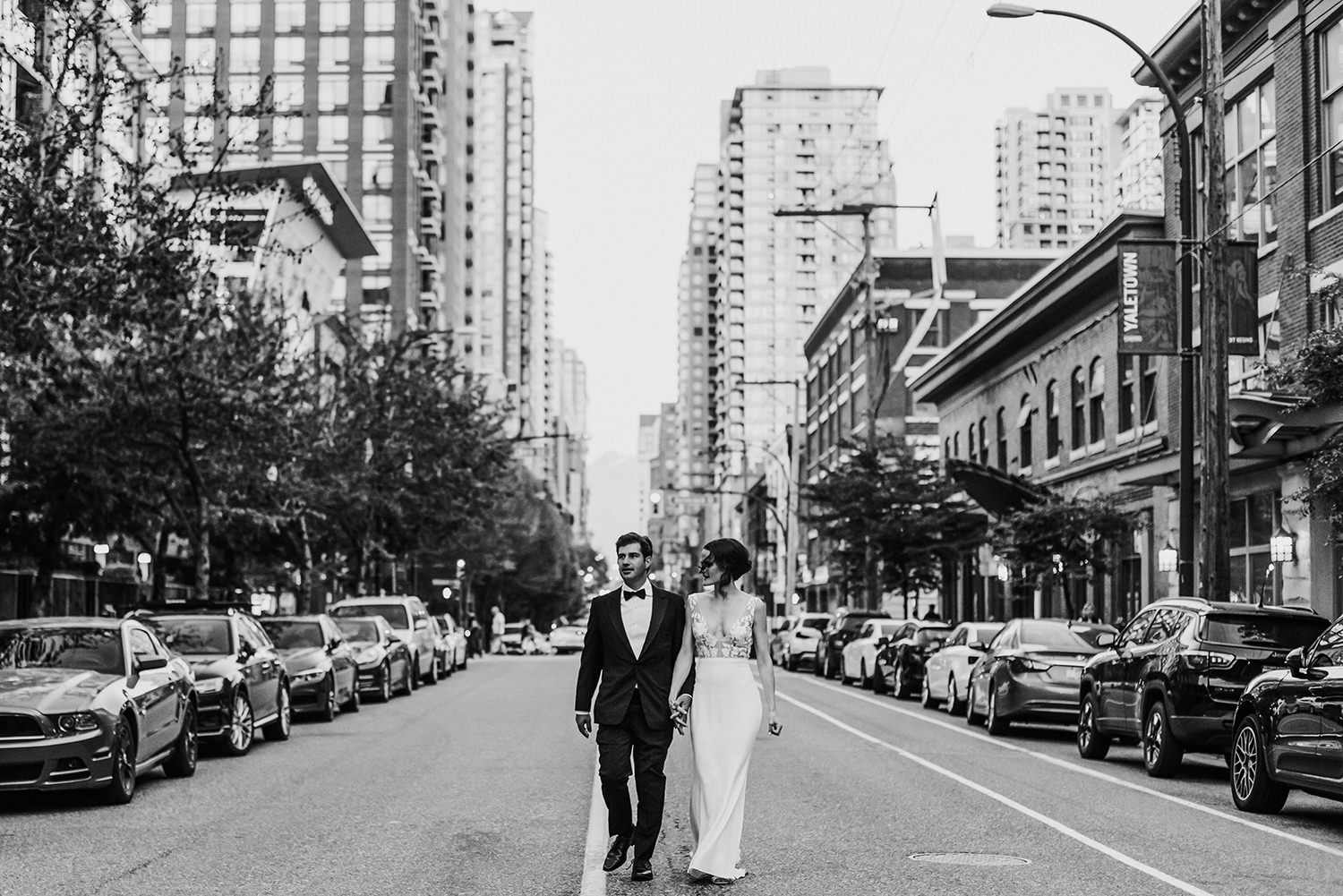 Gastown wedding photography in Vancouver