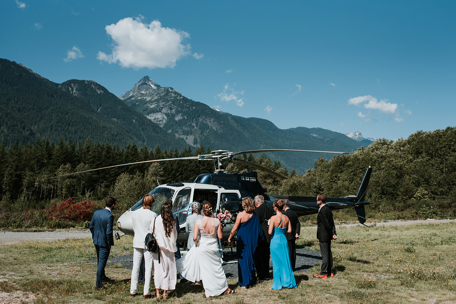 Black Tusk Helicopter company in Squamish BC
