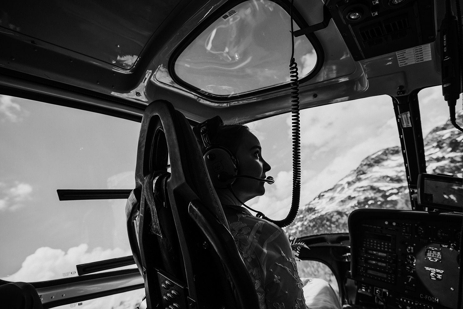 whistler helicopter elopement with Blackcomb Helicopters