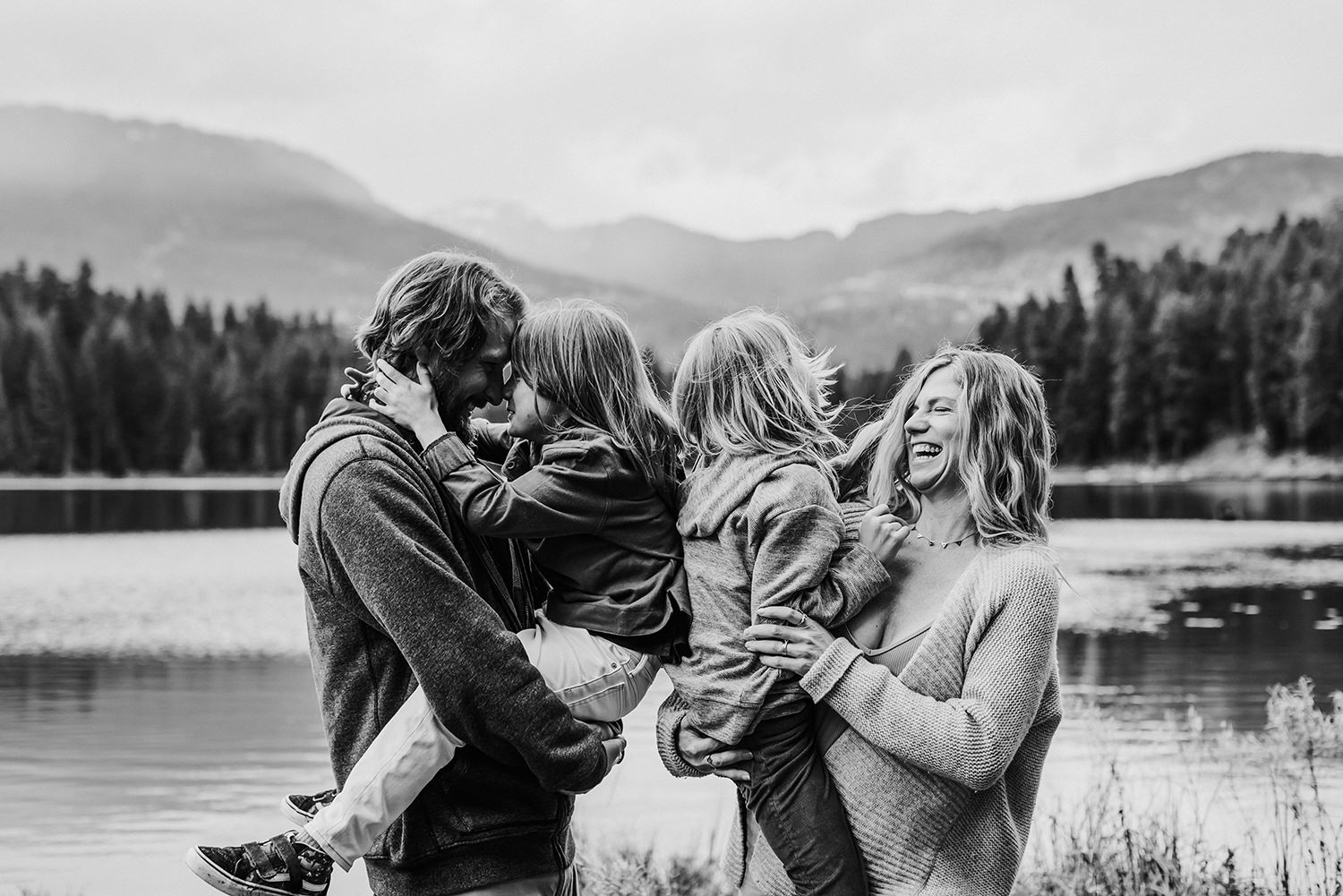 Lost Lake family photography in Whistler BC