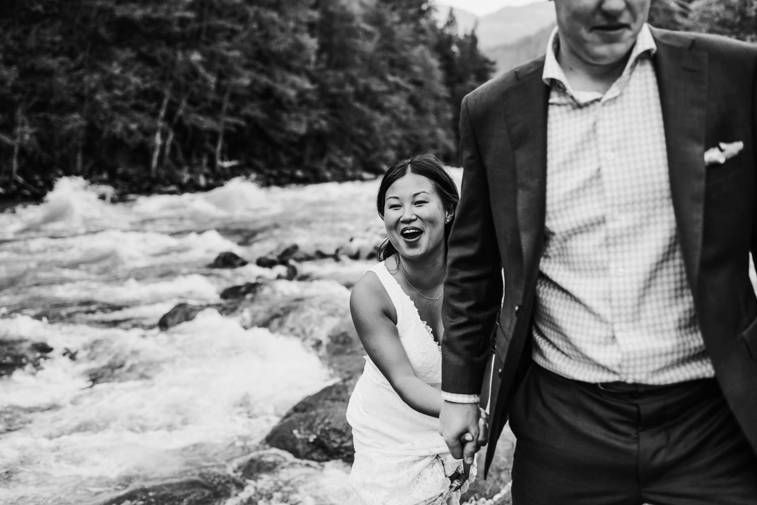 Cheakamus River Wedding Photography