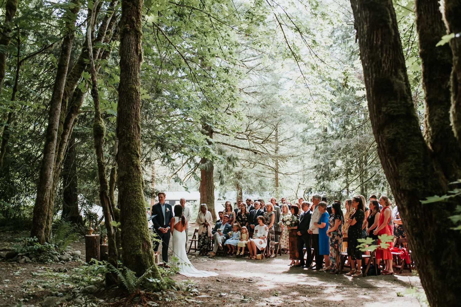 Outdoor Squamish Wedding Ceremony