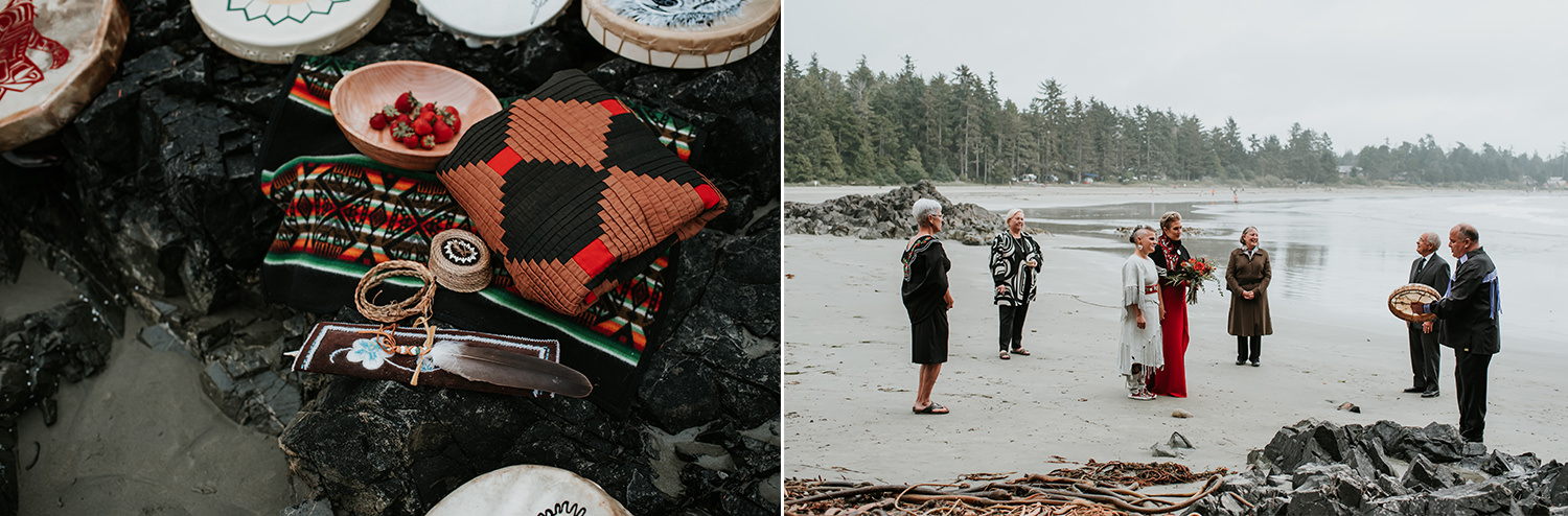 First Nations traditional wedding ceremony
